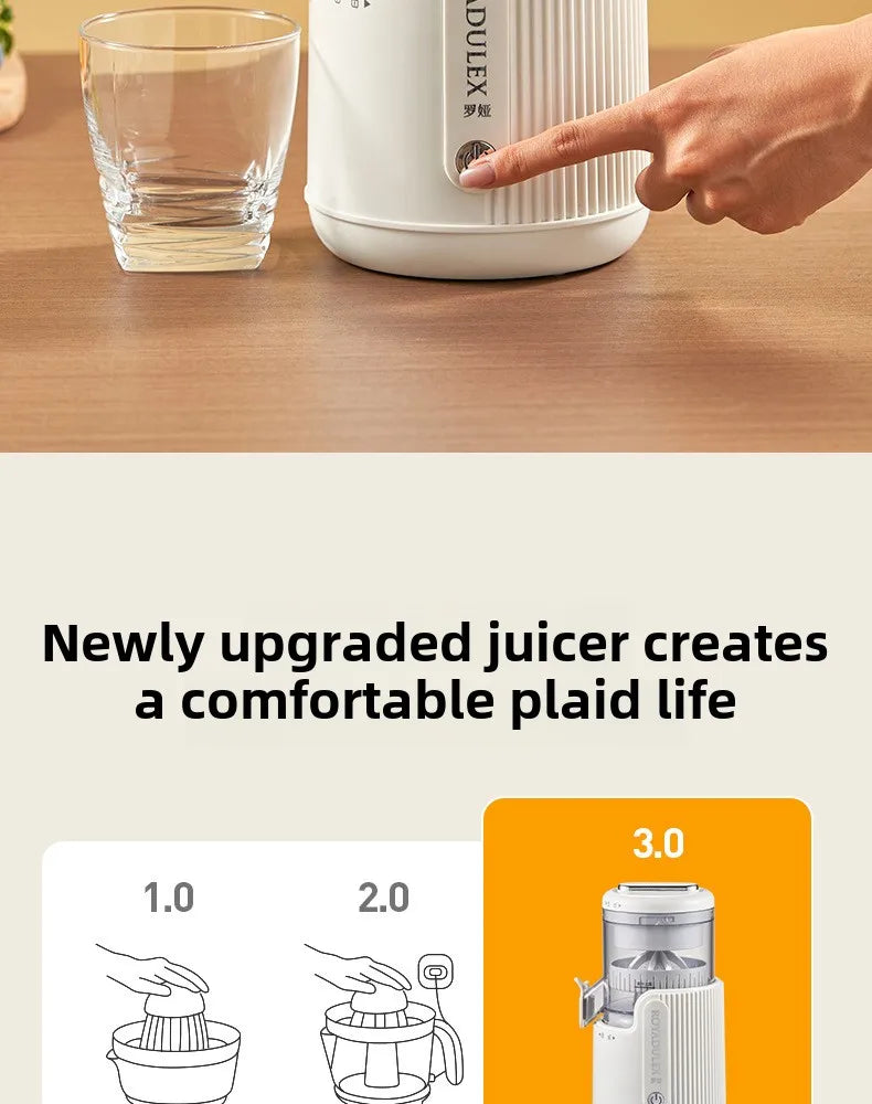 Large-Diameter Orange Juicer Juice And Pulp Separator