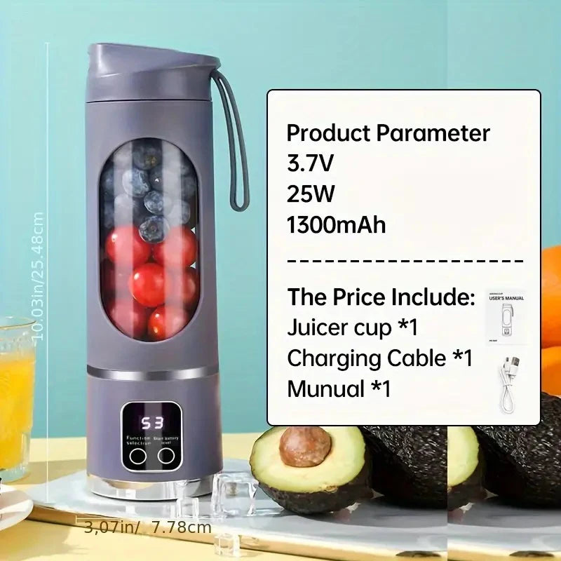 Handheld juicer portable blender USB charging juice maker