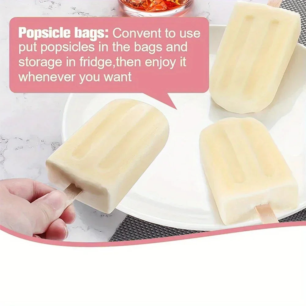 Silicone Popsicle Mold 6 Cavity Popsicles Molds