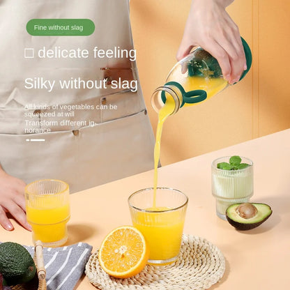 Electric Orange Juicer Bottle Portable Juicer Blender