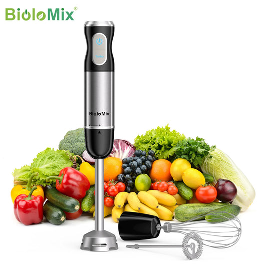 Stainless Steel 3-in-1 Immersion Hand Blende Whisk
