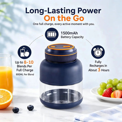 1300ML Portable Electric Juicer Blender for Home
