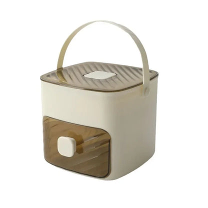 Double Layer Portable 48 Grid Press Type Ice Maker
