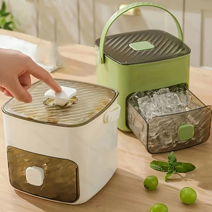 Double Layer Design Essential For Making Homemade Ice For Desserts And Beverages