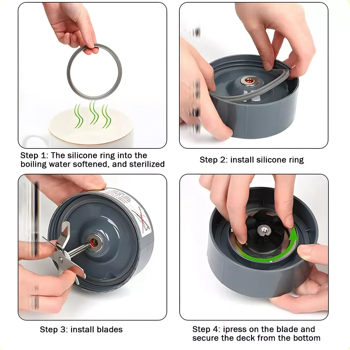 Blender Cup with Blade For Nutribullet