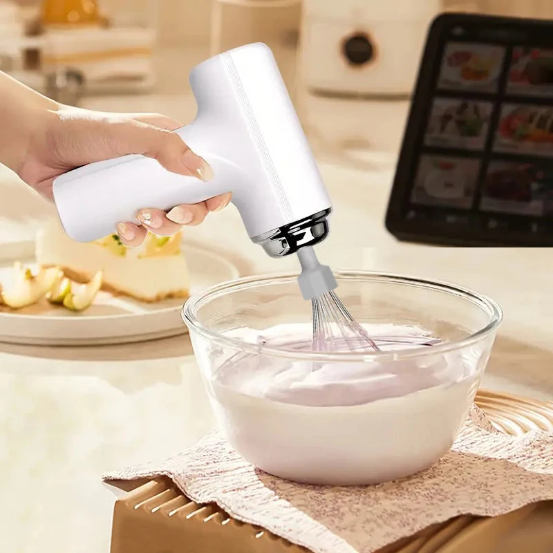 1 Portable Electric Mixer and Mixer