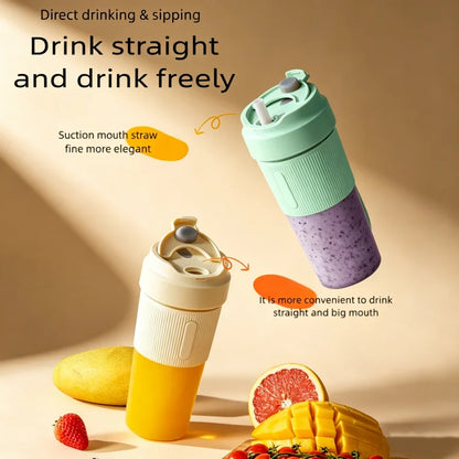350ml Electric Juicer Cup 38 Blades Blender Milkshake
