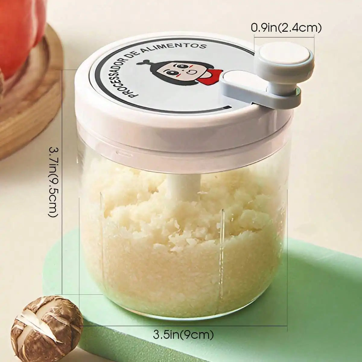 Garlic Crusher Highly Efficient Masher Chopper for Home