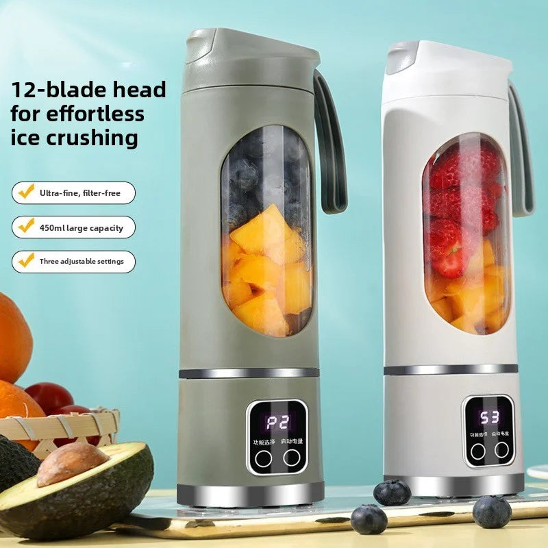 Portable Charging Juice Cup Electric Juicer Mini Mixing Cup