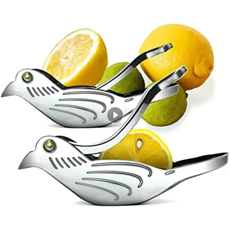 Bird shaped lemon juicer stainless steel 304