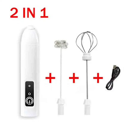Gbbma Electric Milk Frother Handheld Egg Beater
