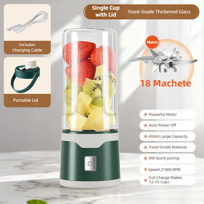 Juicer Blender Suitable for Milkshakes, Juice, and Small Food Processing