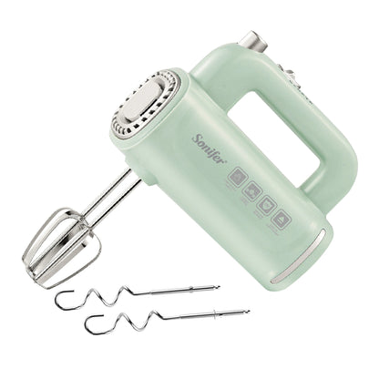 "Sonifer Hand Mixer SF-7034 .Light green appearance, fresh color