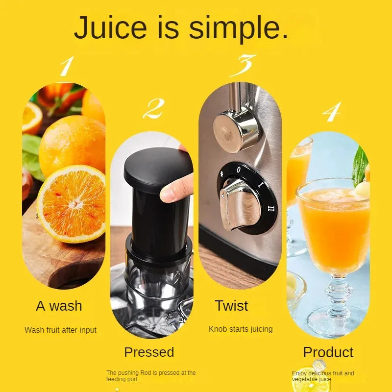 220V Centrifugal juicer Multi-functional household electric fruit