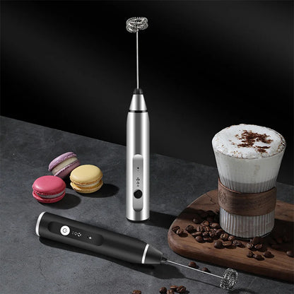 Handheld Electric Egg Beater, Milk Cream Coffee Blender