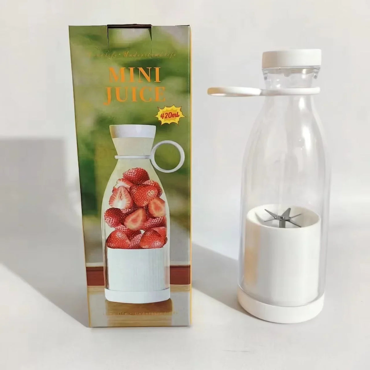 Blades Charging Juicer Cup Small Household Portable Juicer Blender