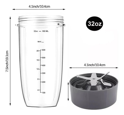 Blender Cup with Blade For Nutribullet