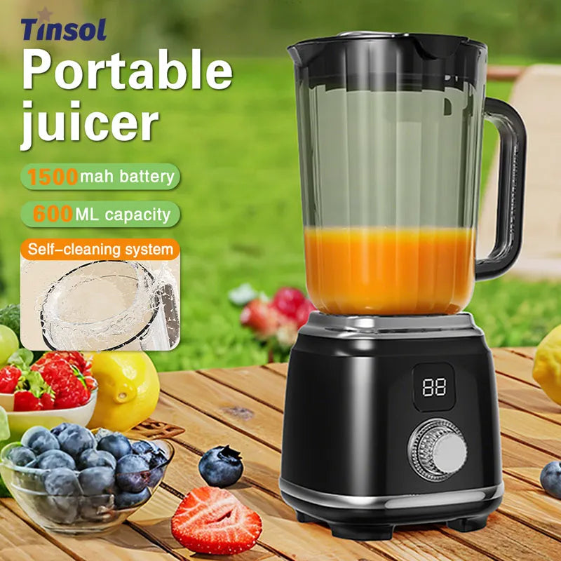 Blender Knob Juicer Ice Crusher  High Juicing Rate Kitchen Tools