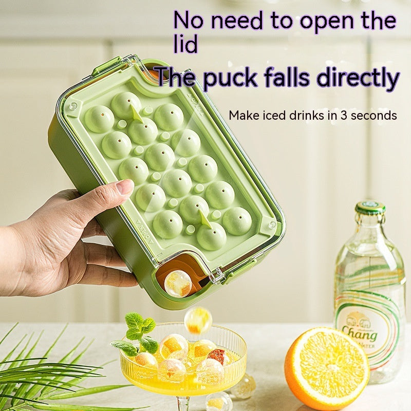 Ice Cube Mold Household Ice Hockey Storage Box