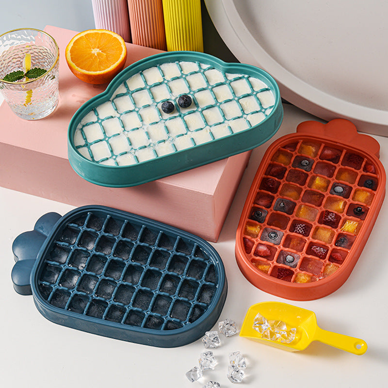 Plastic Ice Mould Multiple Colors And Styles DIY Homemade Whiskey Cocktail Dessert Ice Cream Molds Tray With Cover