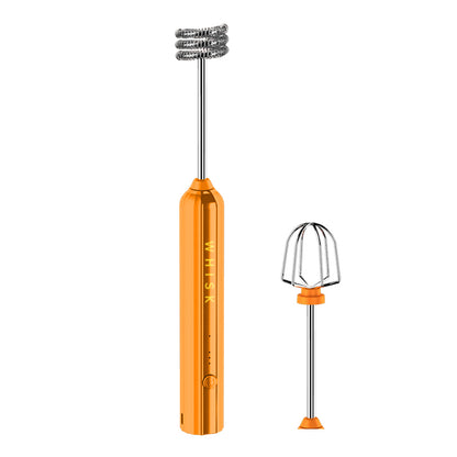 Household Small Hand-held Stainless Steel Semi-automatic Egg Beater