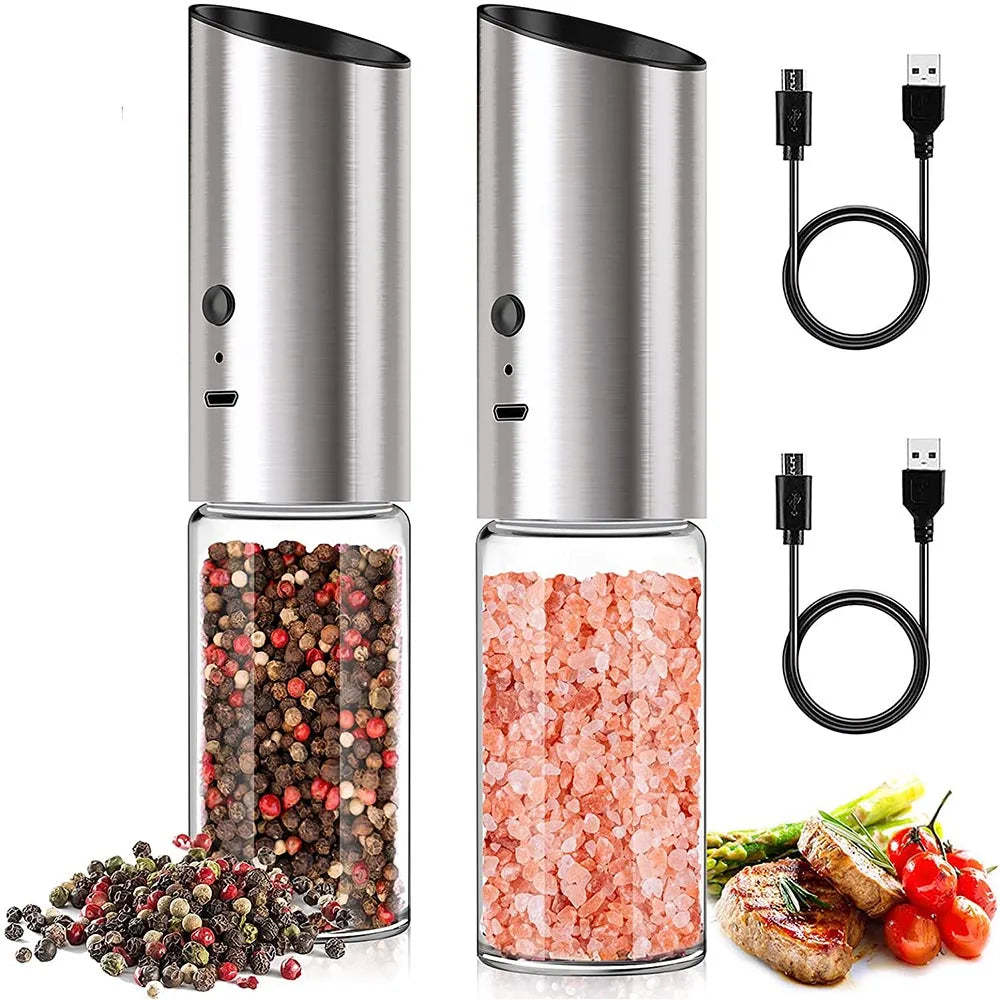 Stainless Steel Pepper Electric Grinder
