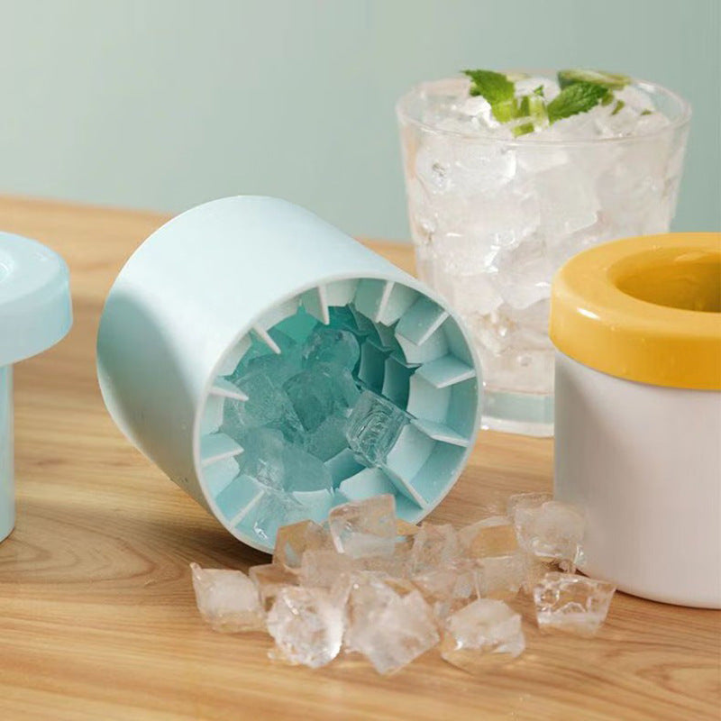 Silicone Household Cylinder Ice Cube Mold Ice Cube Household