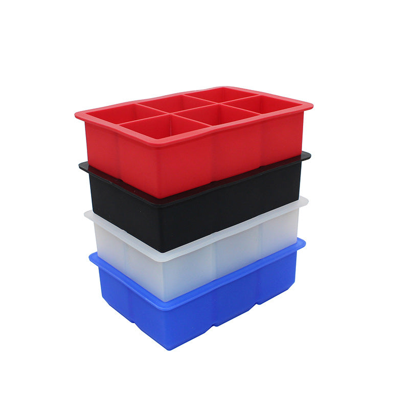 Food-grade Silicone 6 Ice Cube Ice Maker