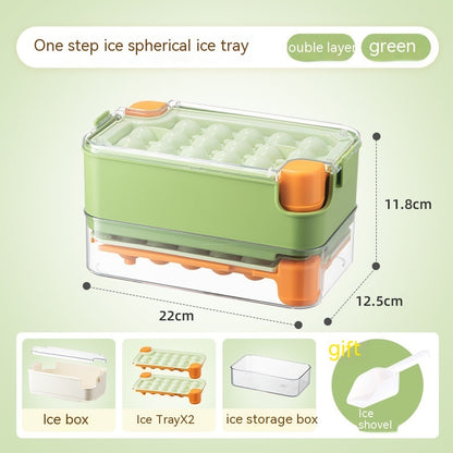 Ice Cube Mold Household Ice Hockey Storage Box