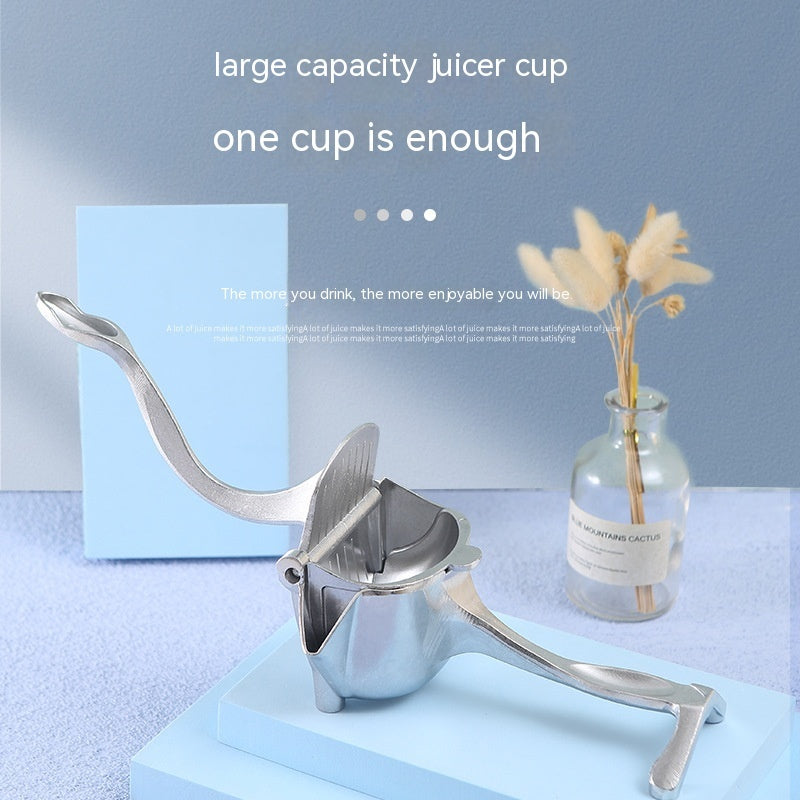 Portable household Aluminum alloy manual juicer