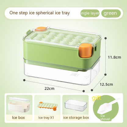 Ice Cube Mold Household Ice Hockey Storage Box