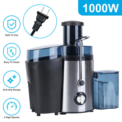 1Pc Centrifugal Juicer Juice Extractor Pulp Collector Electric Juicer