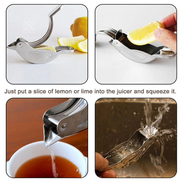 Manual Stainless Steel 304 Lemon Press Juicer