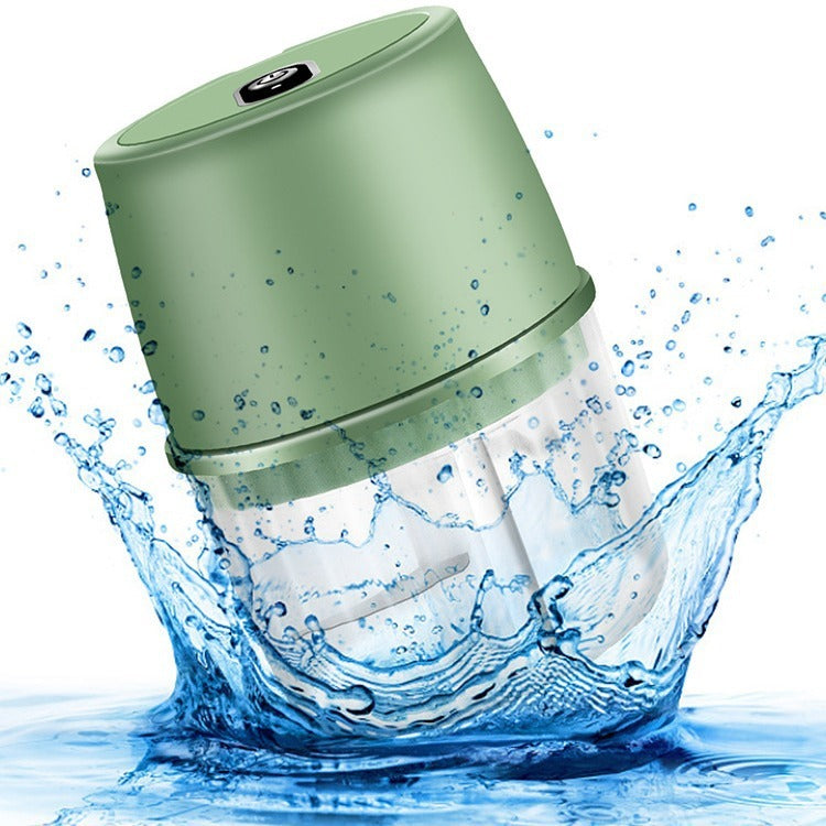 USB Rechargeable Electric Garlic Press Portable Food Chopper