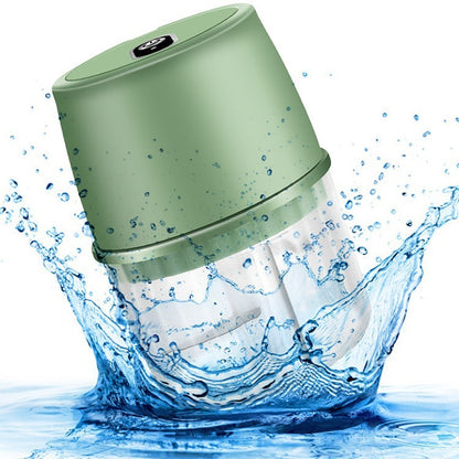 USB Rechargeable Electric Garlic Press Portable Food Chopper