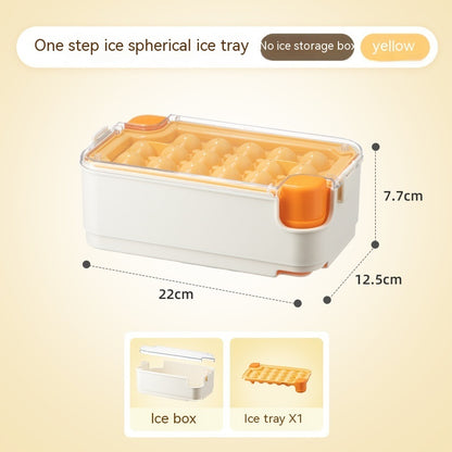 Ice Cube Mold Household Ice Hockey Storage Box