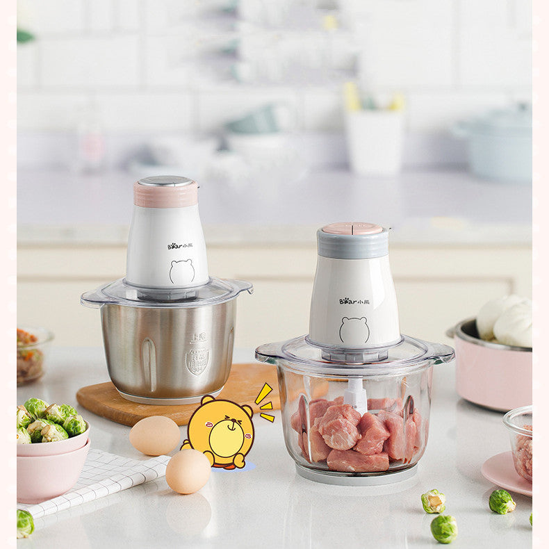 Household Electric Multi-function Small Vegetable Chopper Blender Cooking Machine