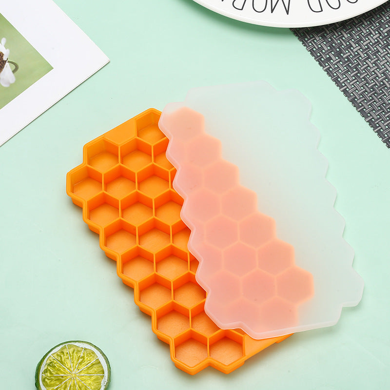 37-cell Silicone Honeycomb Ice Tray Mold