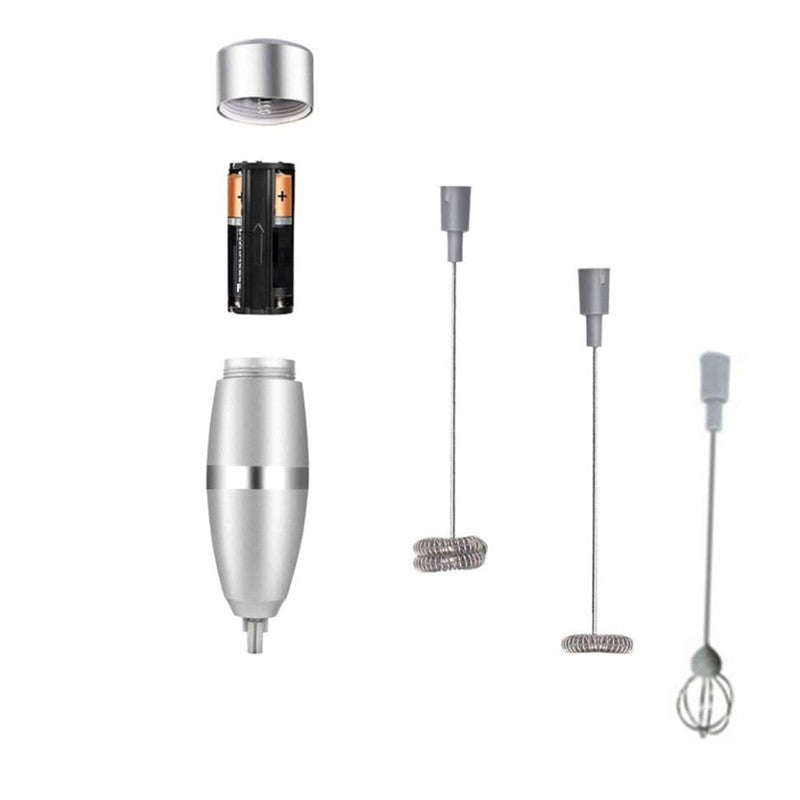 Stainless Steel Mixer Single And Double Egg Beater Electric Milk Frother