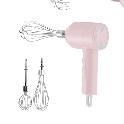 Portable Mini Wireless Electric Egg Beater HandHeld USB Rechargeable