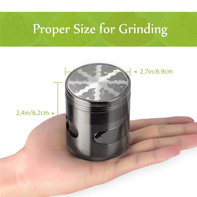 Metal Herb Grinders Crusher 60mm Diameter Multifunctional Grinder