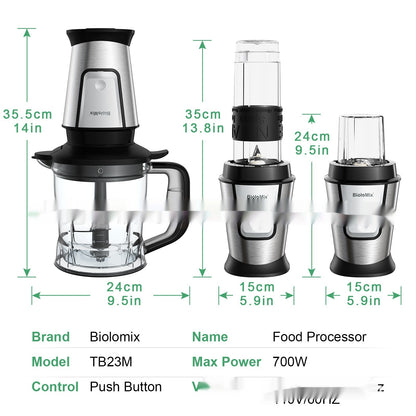 Multifunctional Household Electric Mixer Juicer Grinder