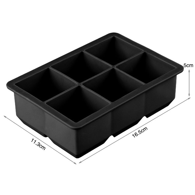 Food-grade Silicone 6 Ice Cube Ice Maker