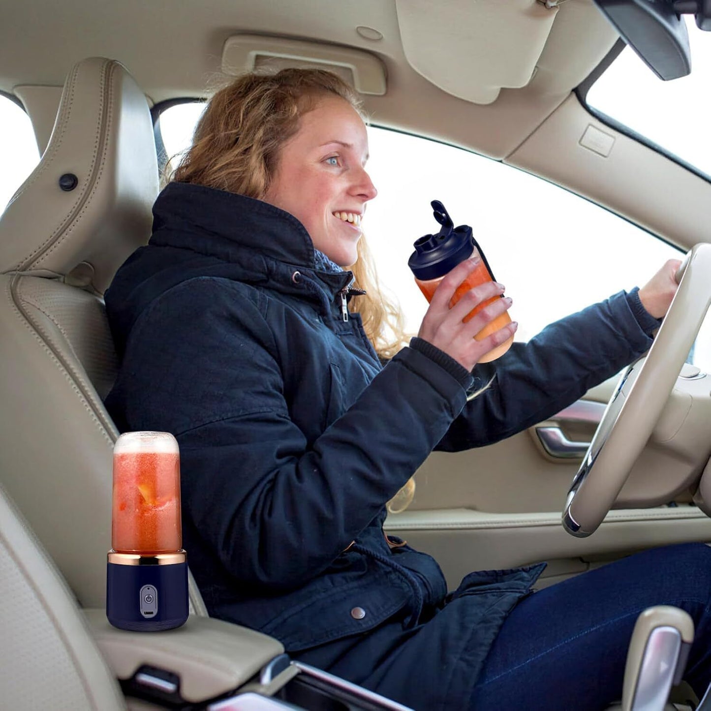 Rechargeable Electric Fruit Juice Maker Portable Blender