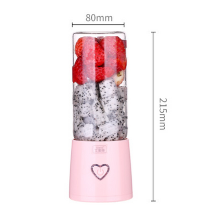 Portable Plastic Cup Rechargeable Juicer