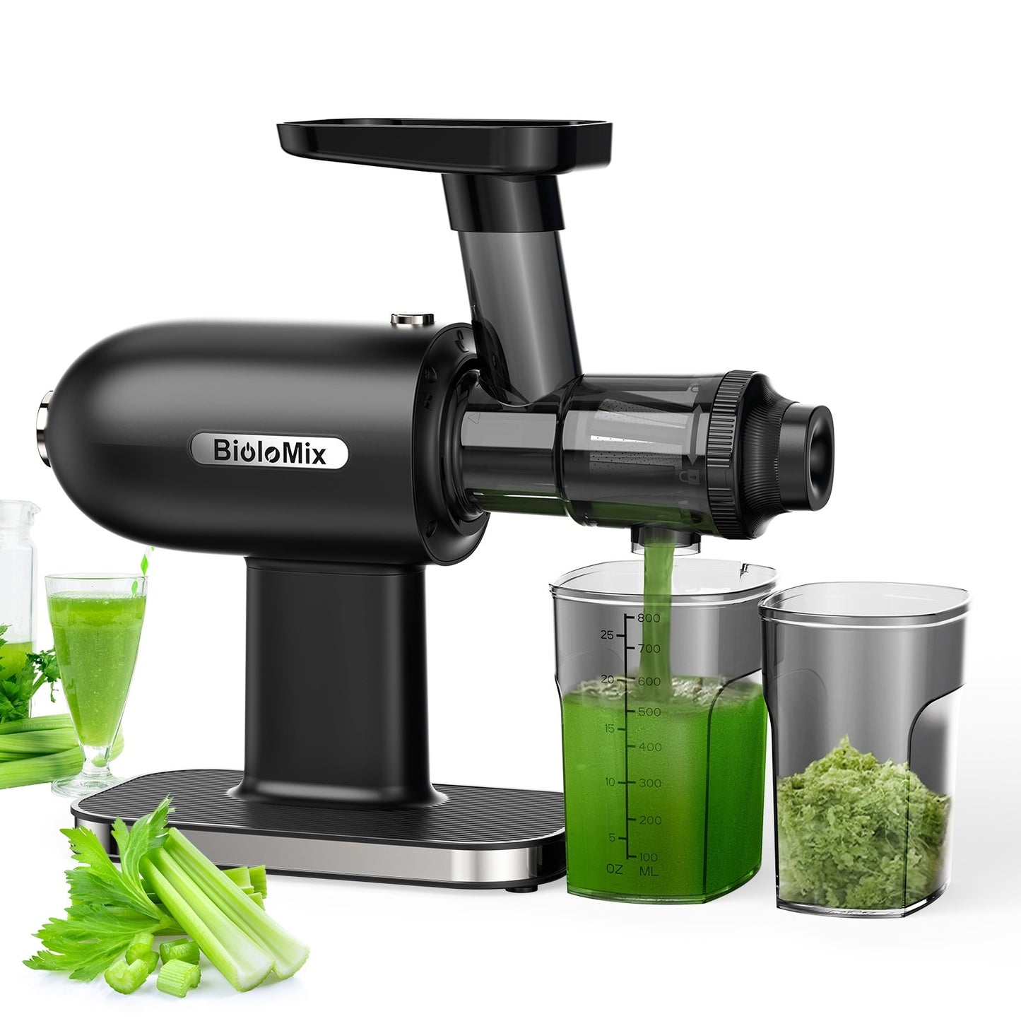 Cold Pressing Slow Grinding Horizontal Juicer