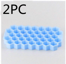 Honeycomb silicone ice tray