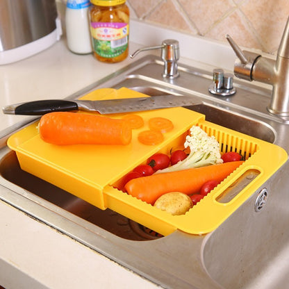 Multifunction Kitchen Chopping Blocks Sinks Drain Basket