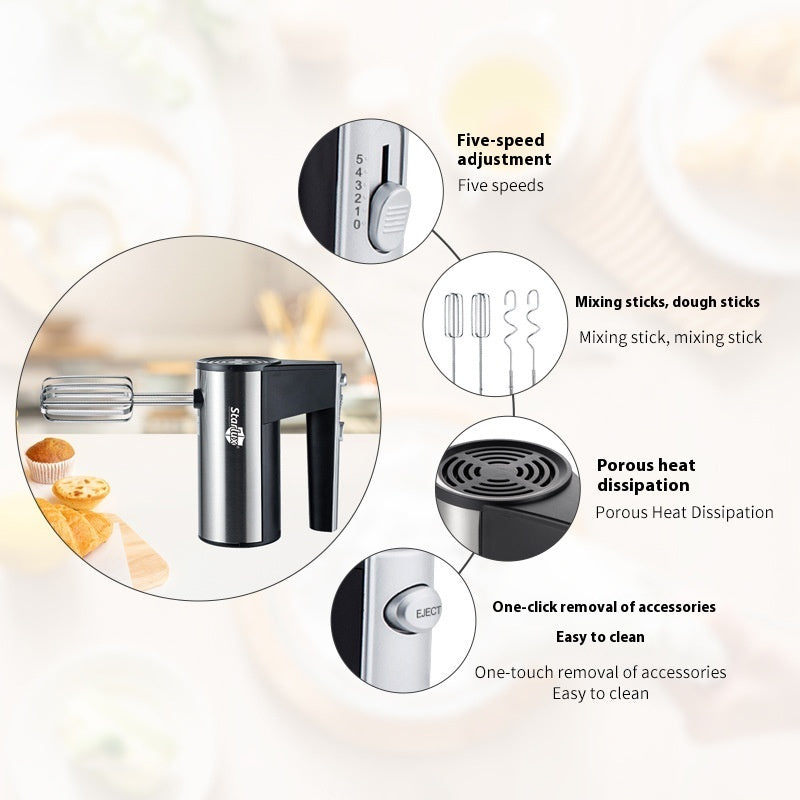Household Electric Whisk Baking Hand-held Mixer