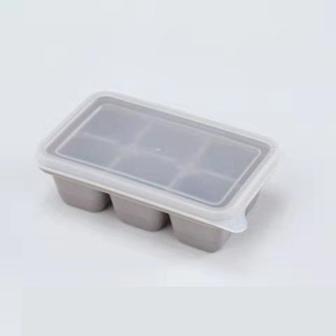 6 Ice Tray Set Kitchen With Lid Homemade DIY Ice Maker